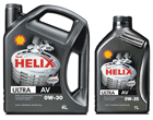 Моторное масло Shell Helix Ultra AV 0W-30
