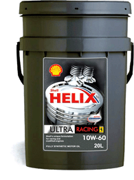   Shell Helix Ultra Racing SAE 10W-60  20 