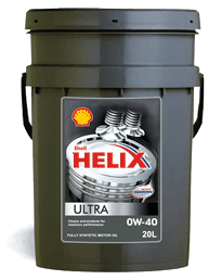   Shell Helix Ultra SAE 0W-40   20 