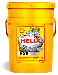   Shell Helix HX6 SAE 10W-40   20 